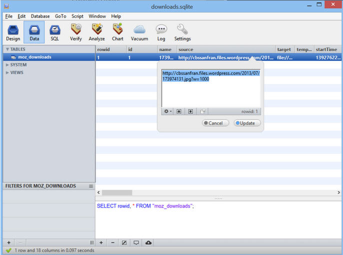 sqlite manager 3.9.5 serial
